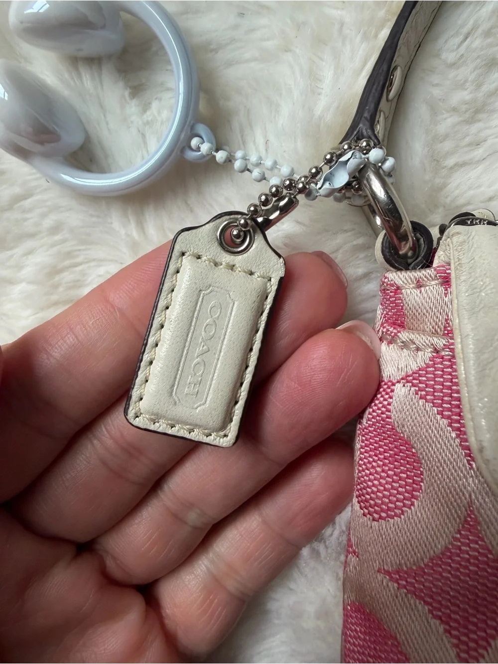 Coach stylish pink